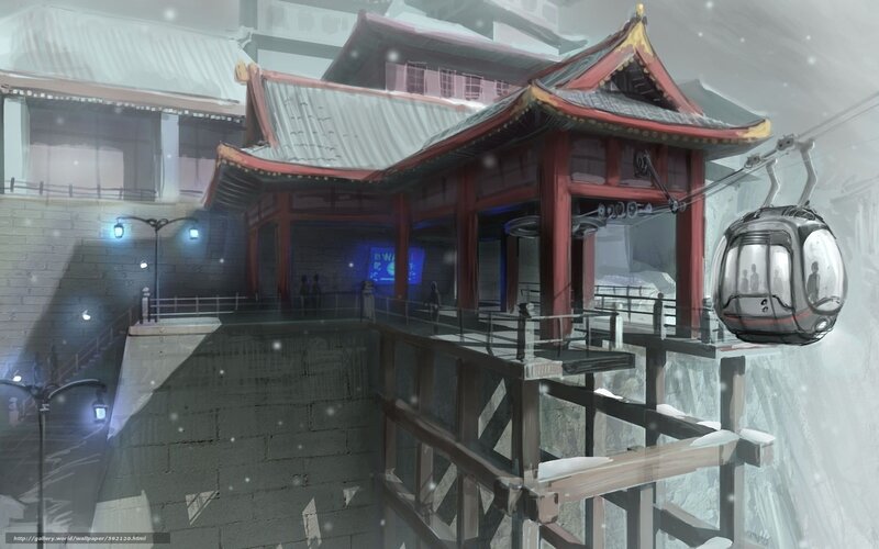 Cable Car Station — Gray