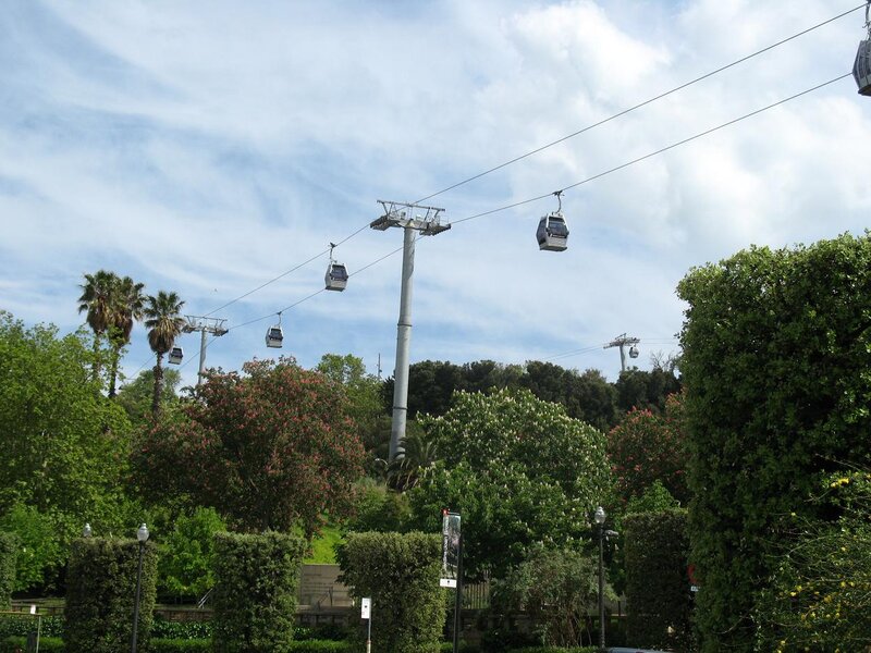 Cable Cars in Park