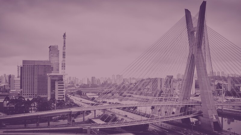 Cable-stayed Bridge — Purple