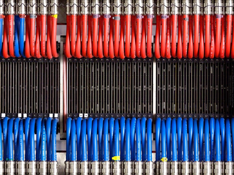 Cables in Server Rack