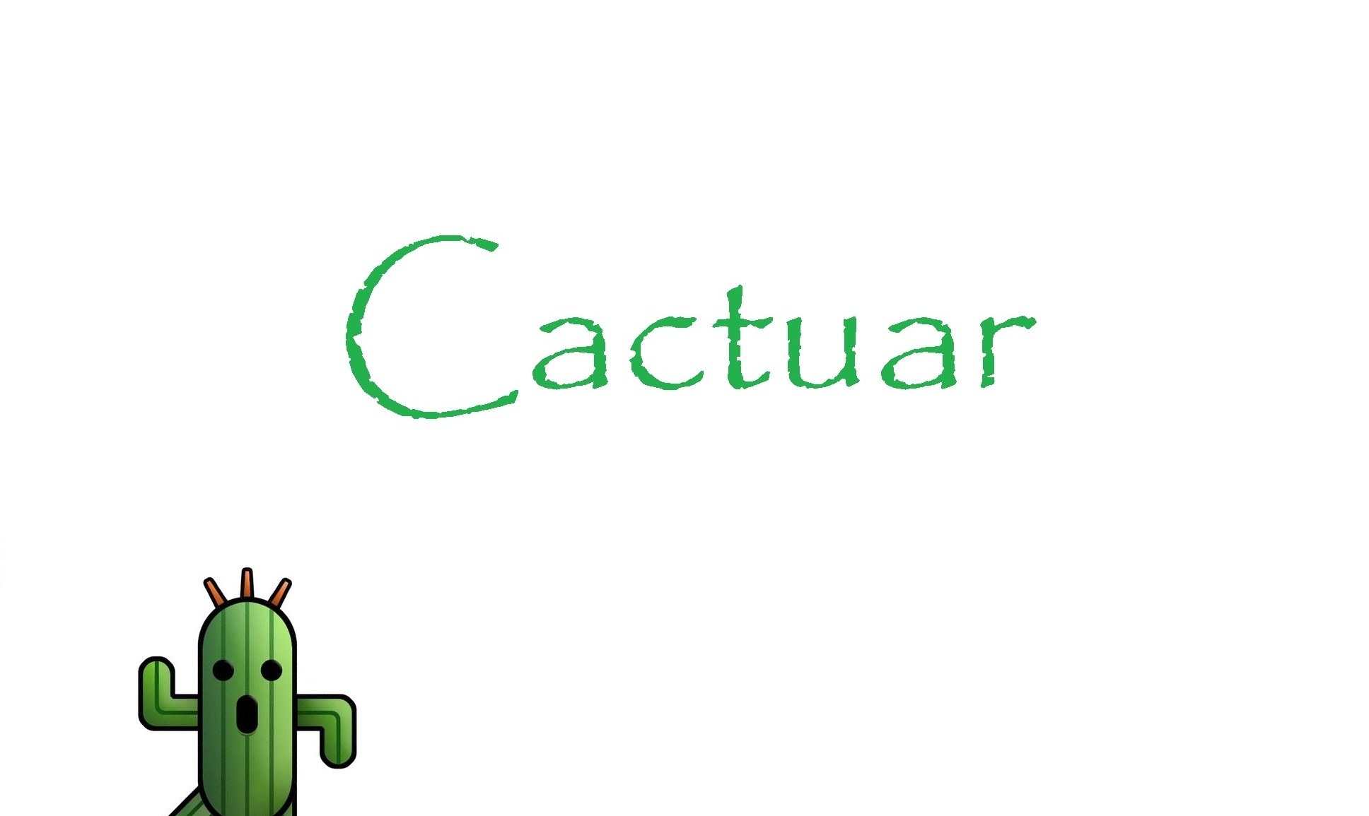 Cactuar character from Final Fantasy