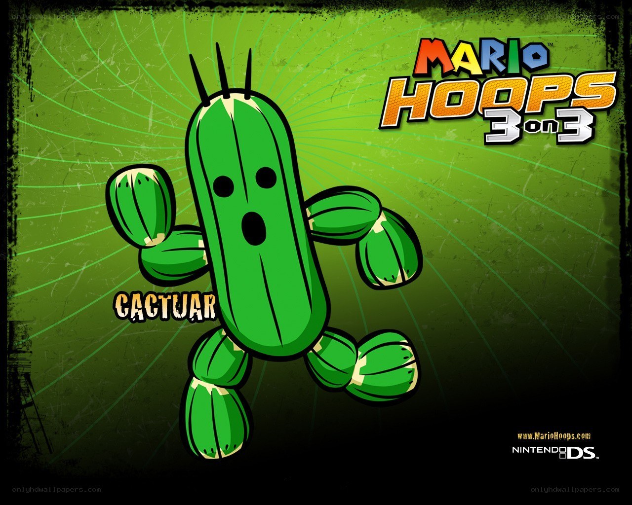 Cactuar from Mario Hoops 3 on 3