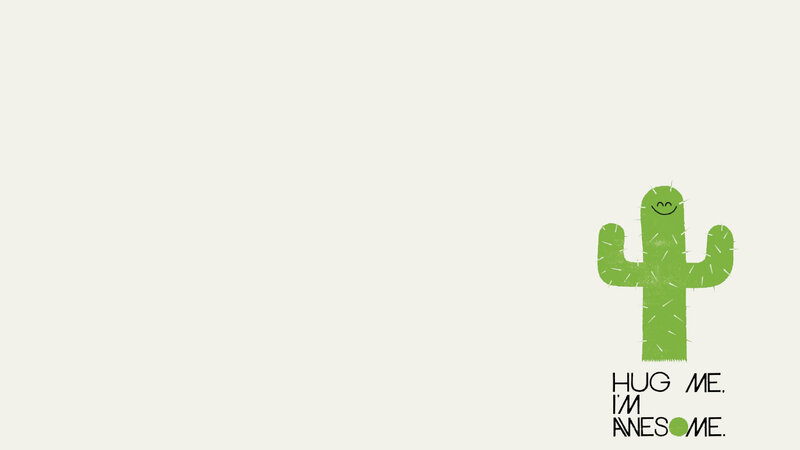 cactus hugging quote