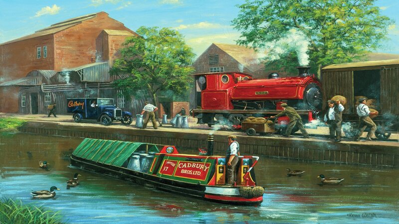 Cadbury Factory Scene
