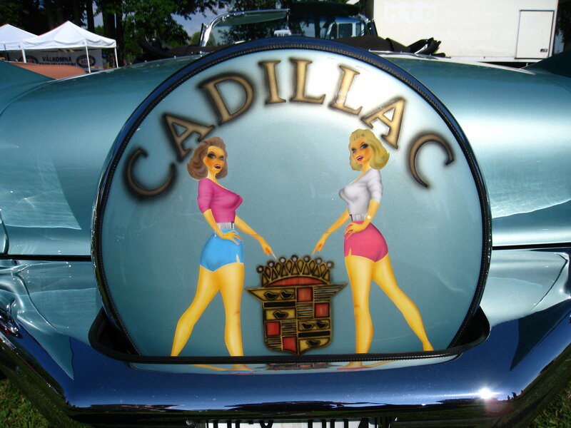 Cadillac Car Hood