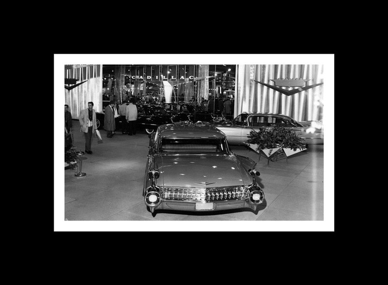 Cadillac Car in Showroom