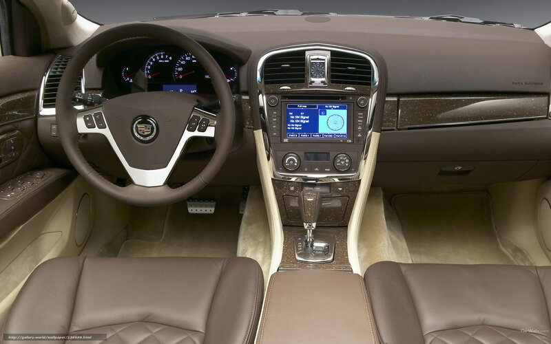 Cadillac Car Interior — Brown, Neutral