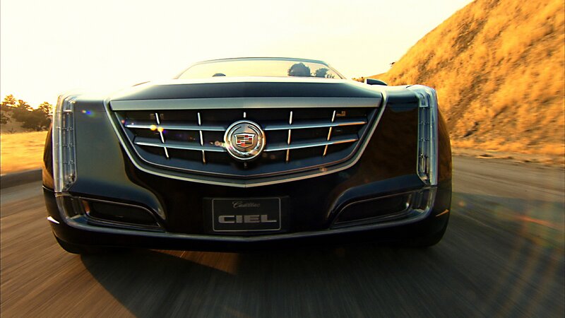 Cadillac Ciel Concept Car — Black, Dynamic, Sunset