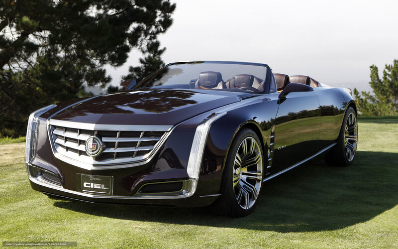 Cadillac Ciel Concept Car — Black, Serene, Afternoon, Photograph