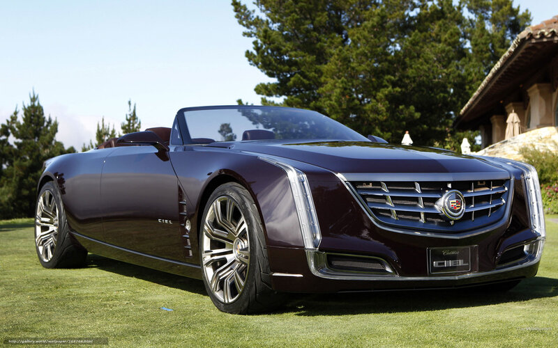 Cadillac Ciel Concept Car — Purple, Serene