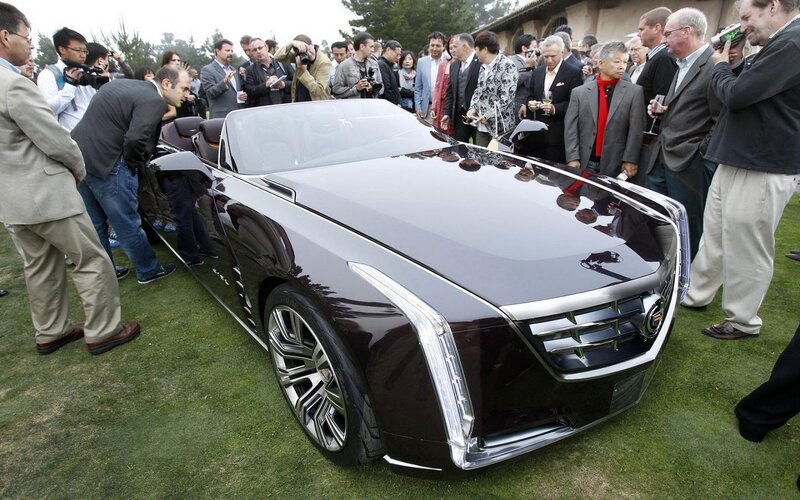 Cadillac Concept Car — Black, Formal