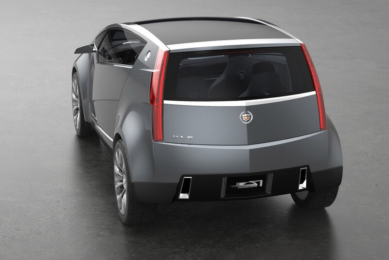 Cadillac Concept Car — Gray, Neutral