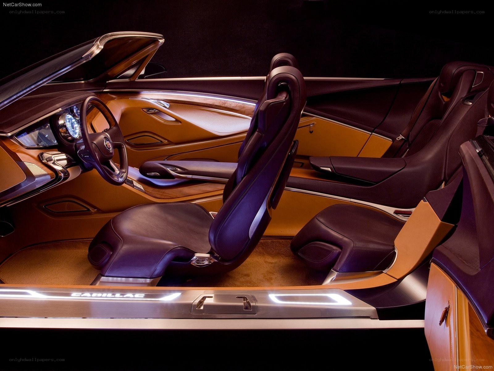 Cadillac concept car interior