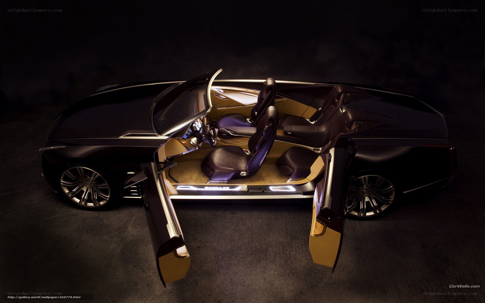 Cadillac concept car interior