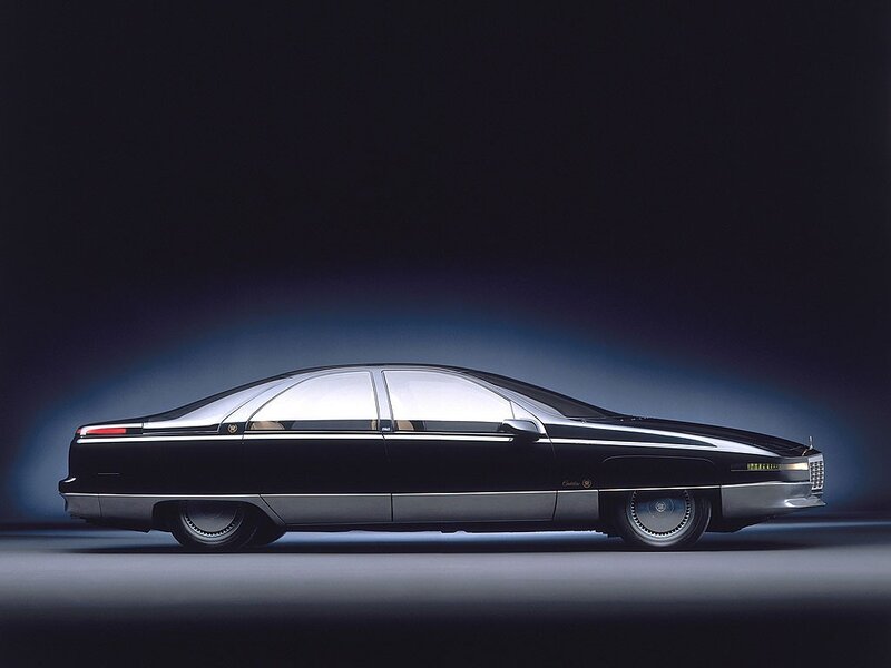 Cadillac concept car side view