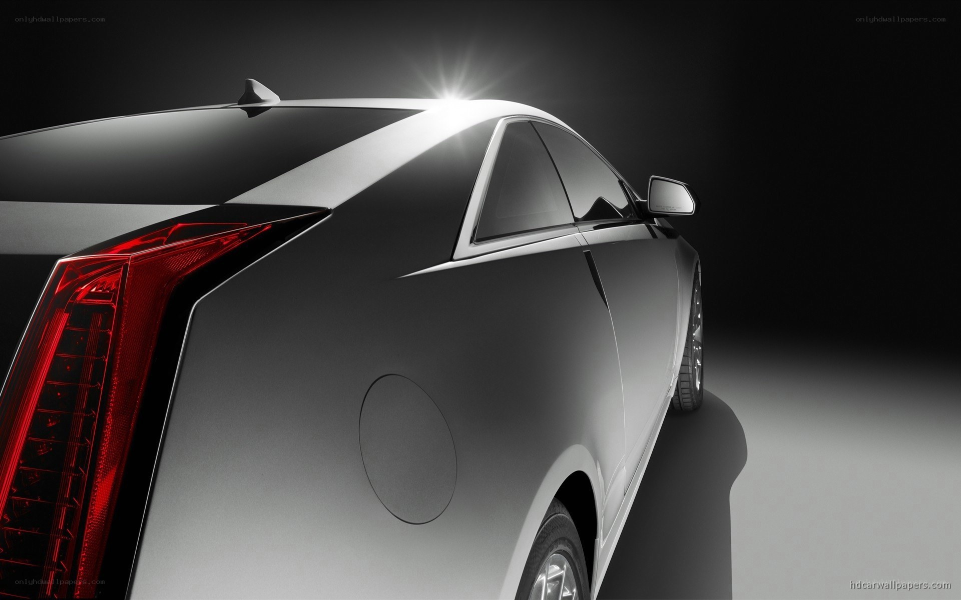Cadillac CTS rear view