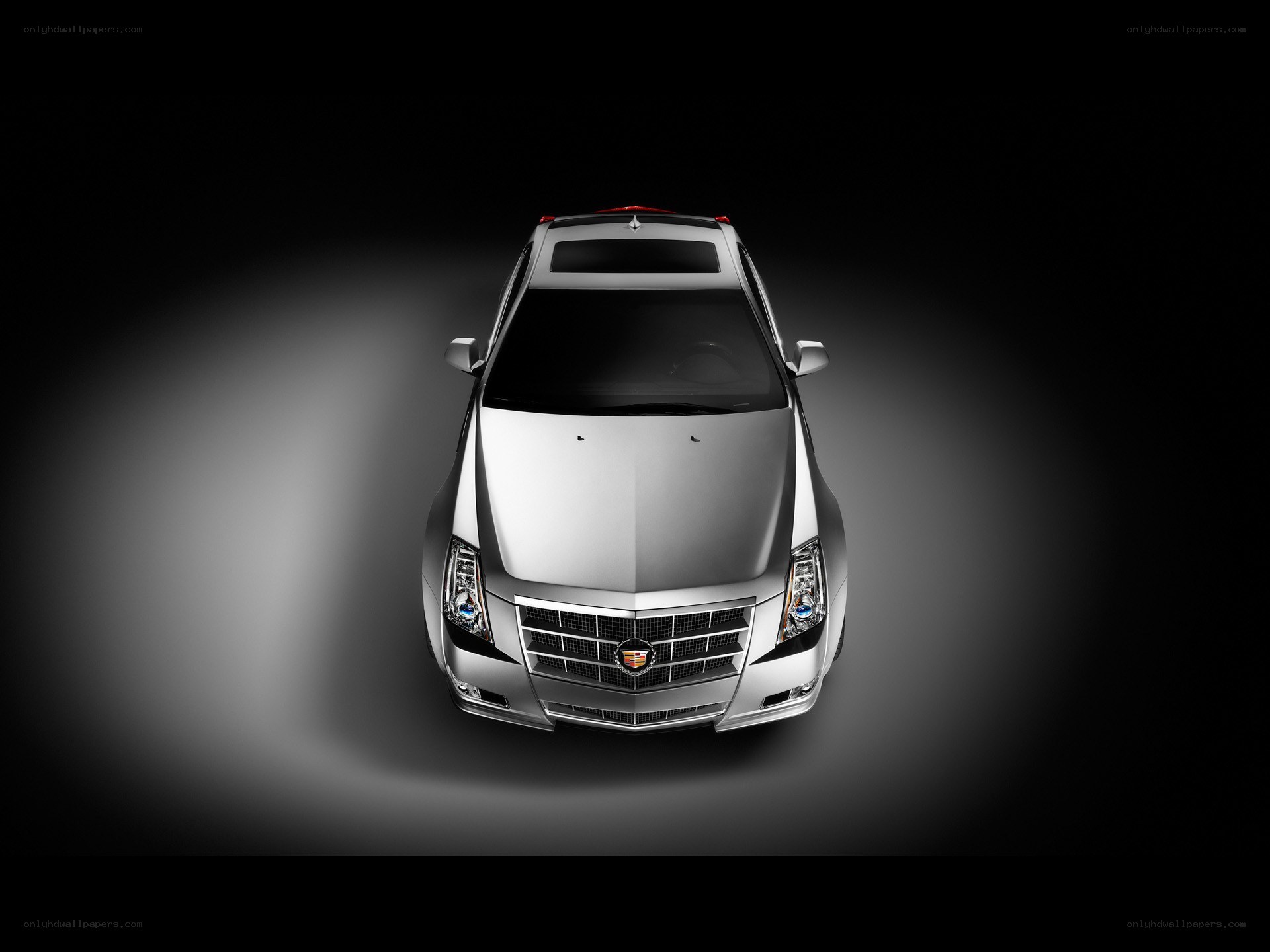 Cadillac CTS-V from above
