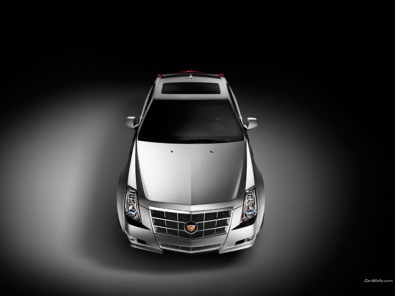 Cadillac CTS-V from above