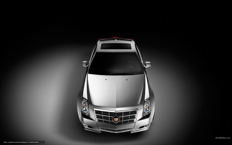 Cadillac CTS-V from above