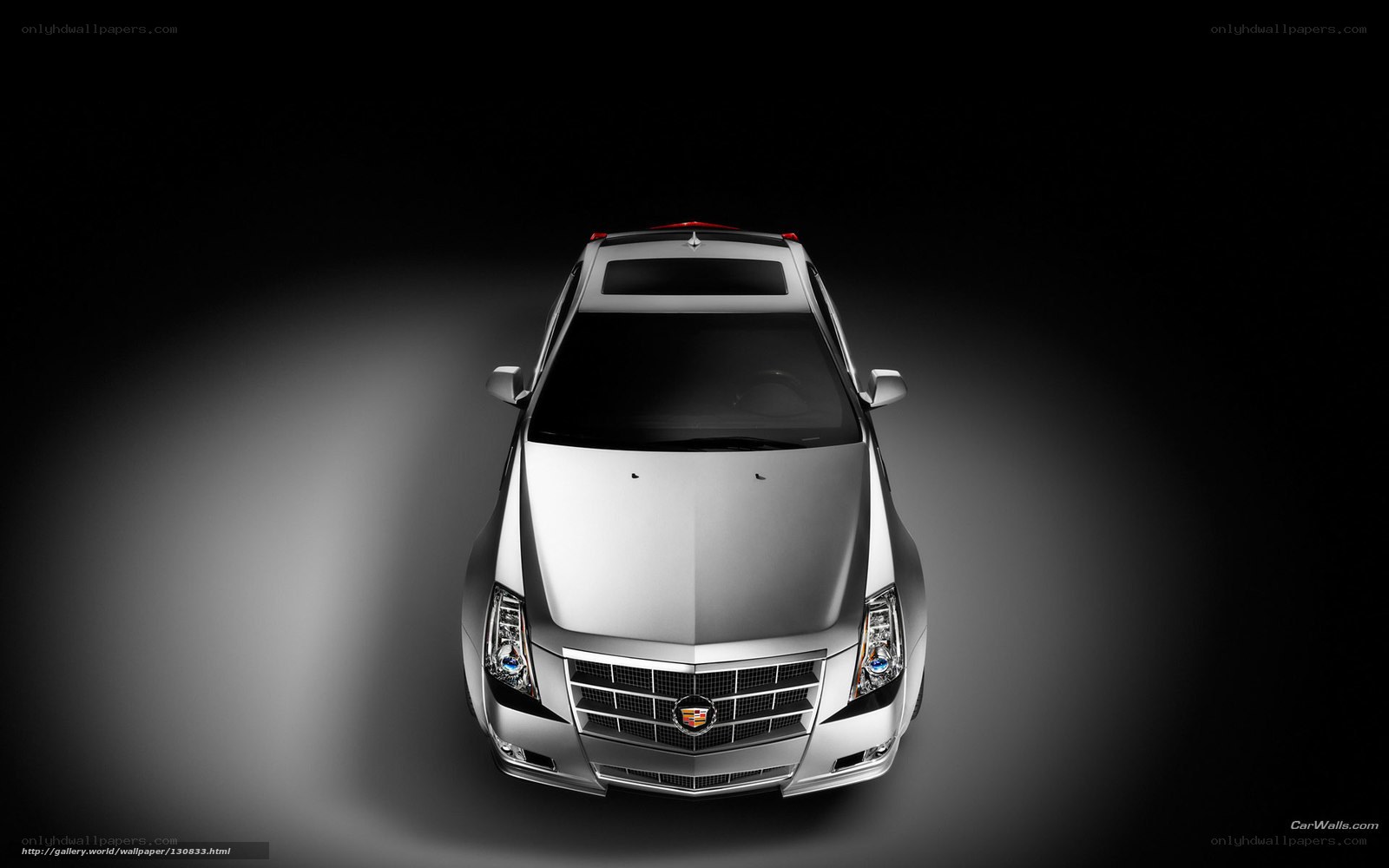 Cadillac CTS-V from above
