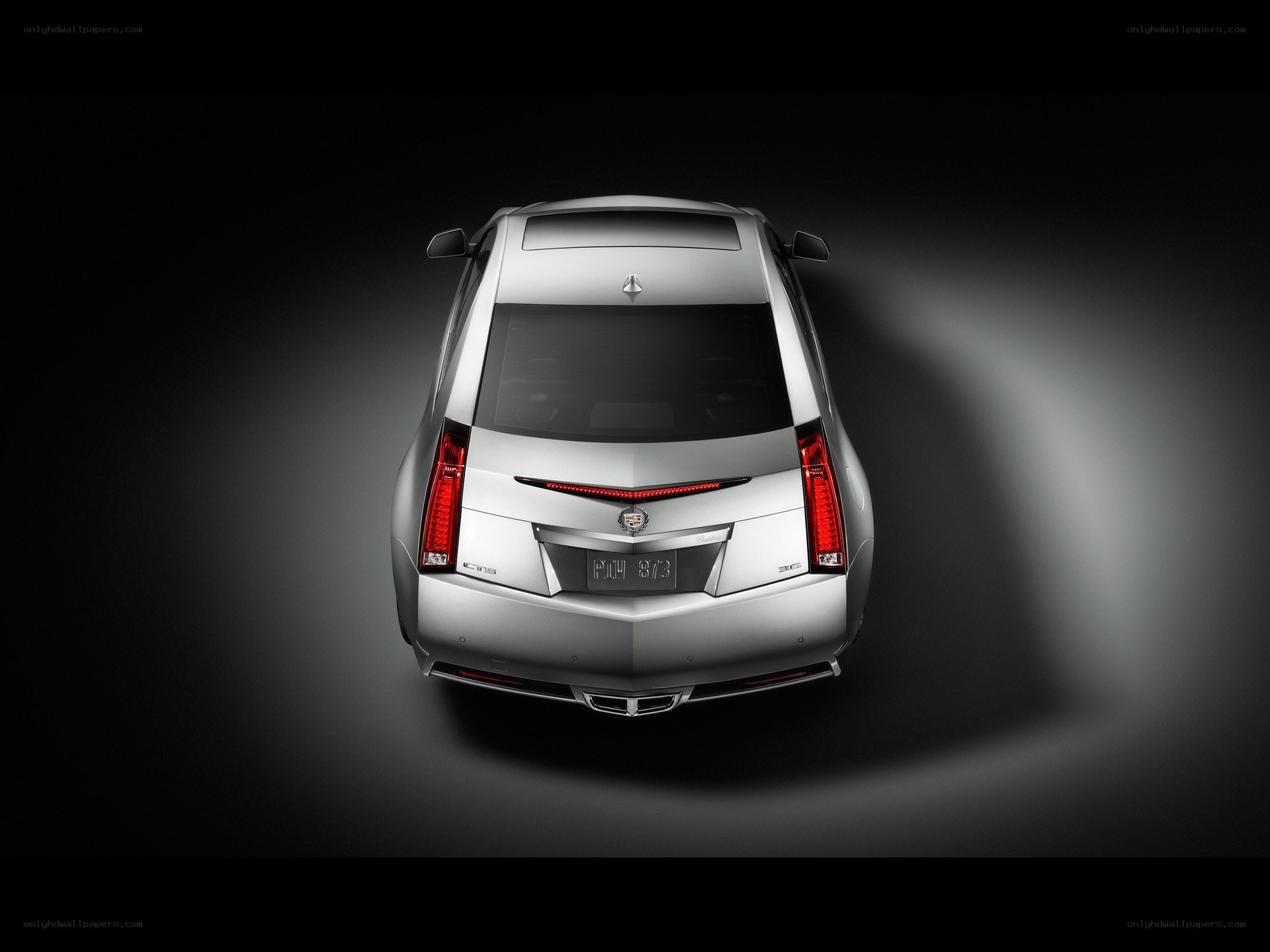 Cadillac CTS-V rear view