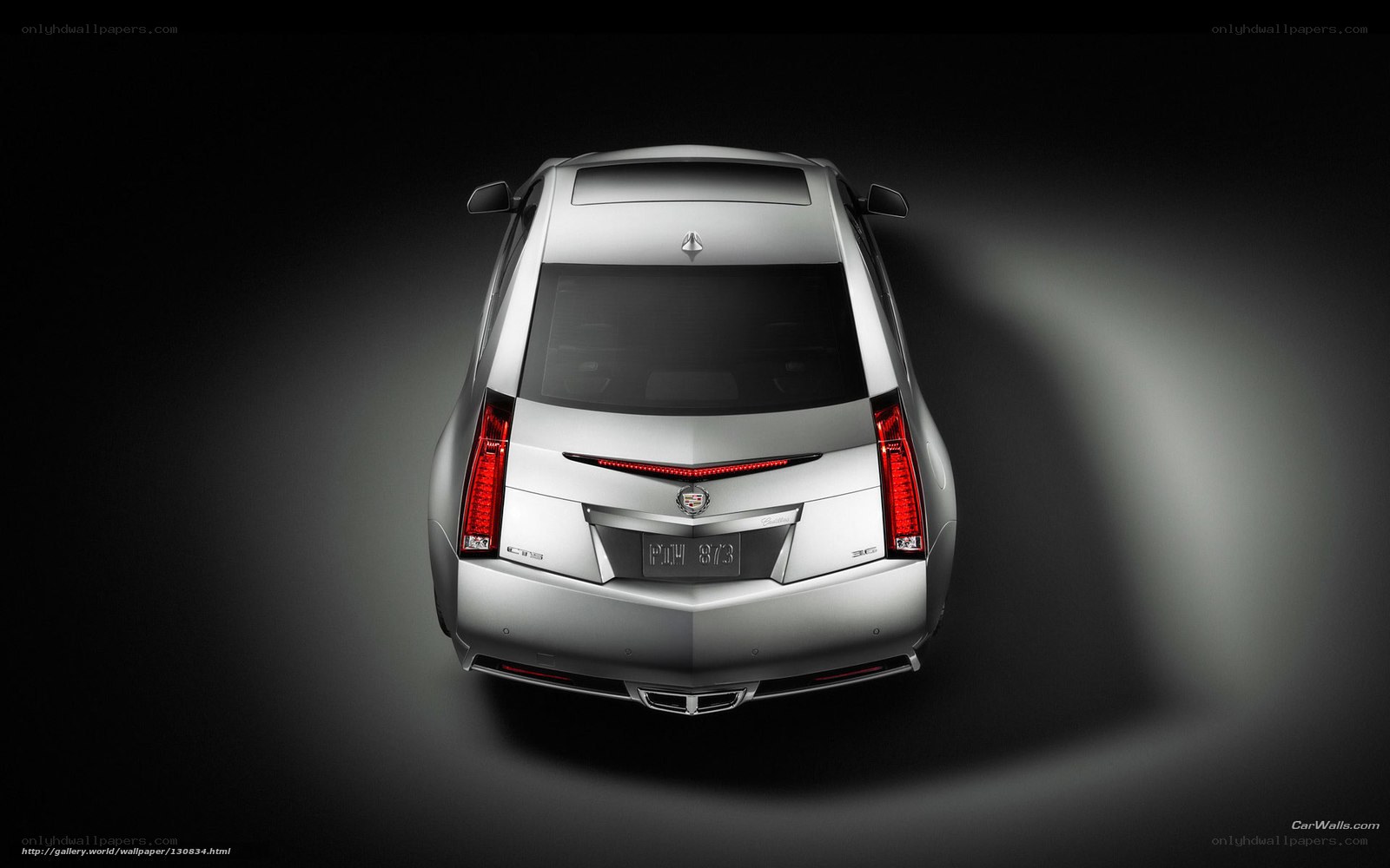 Cadillac CTS-V rear view