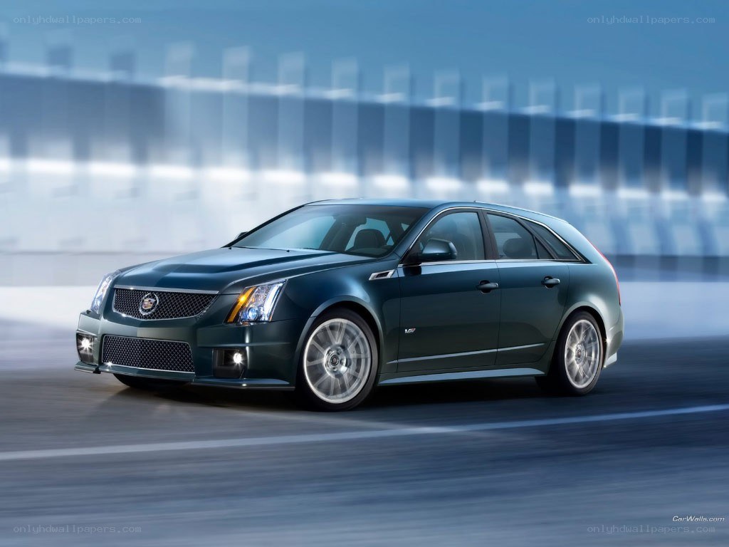Cadillac CTS-V Wagon in motion