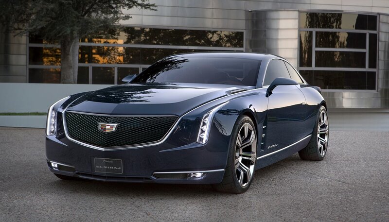 Cadillac Elmiraj Concept Car — Blue, Dramatic