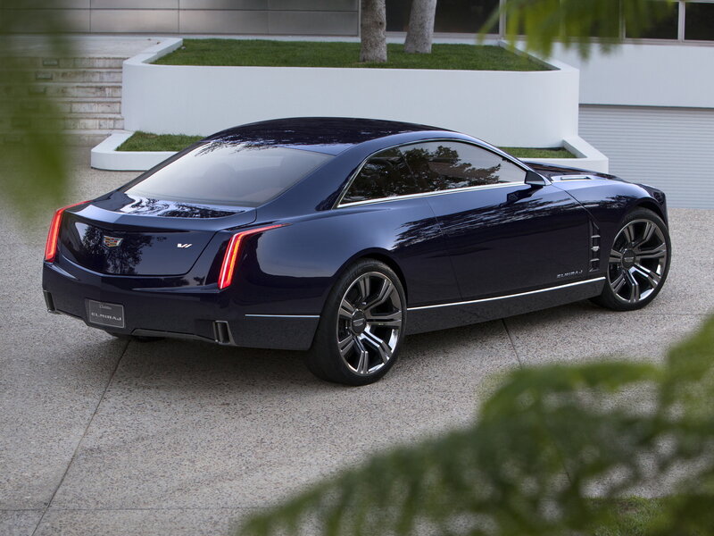 Cadillac Elmiraj Concept Car — Blue, Serene
