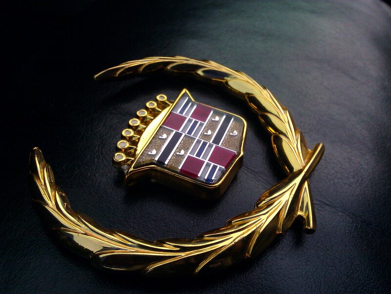 Cadillac Emblem — Gold