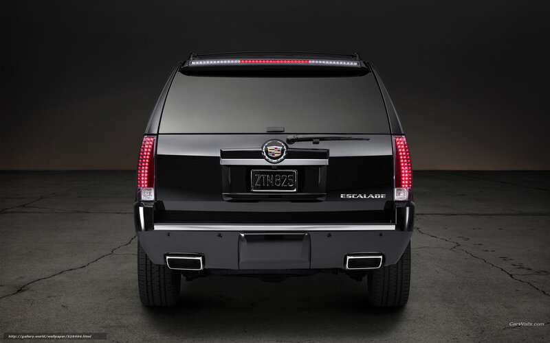 Cadillac Escalade rear view
