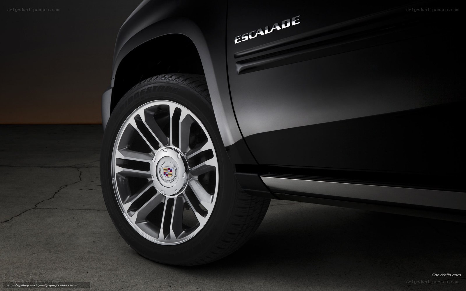 Cadillac Escalade wheel detail