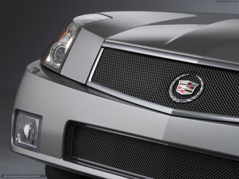 Cadillac grille and headlights