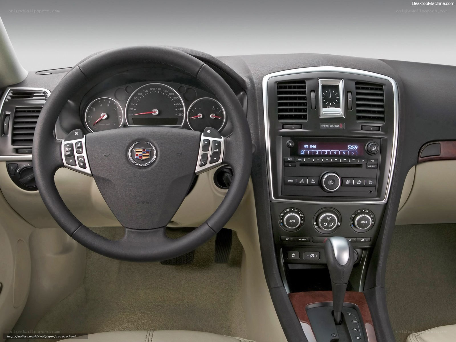 Cadillac interior dashboard
