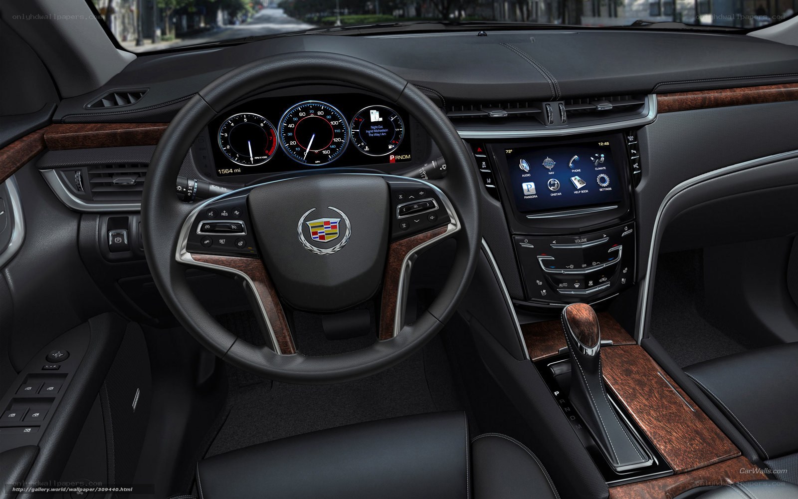 Cadillac interior dashboard