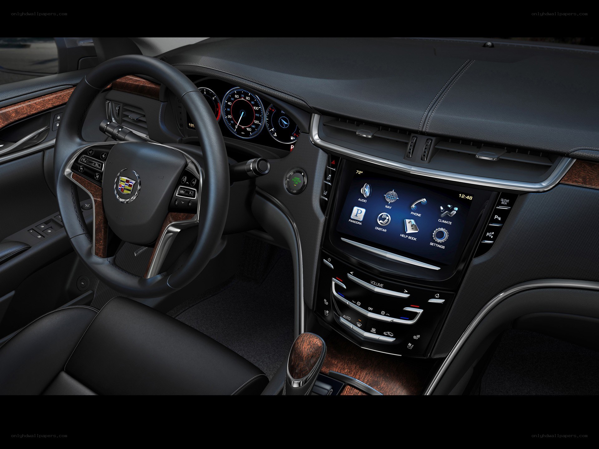Cadillac interior dashboard
