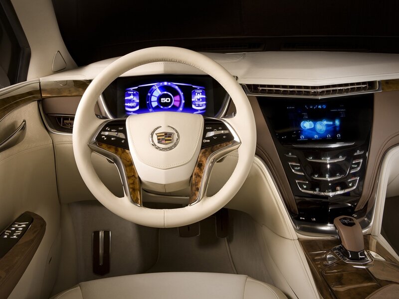 Cadillac interior dashboard