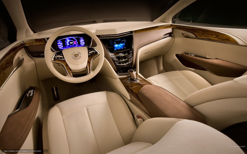 Cadillac interior luxury