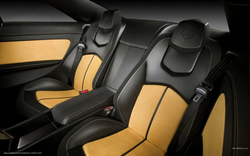 Cadillac interior seats