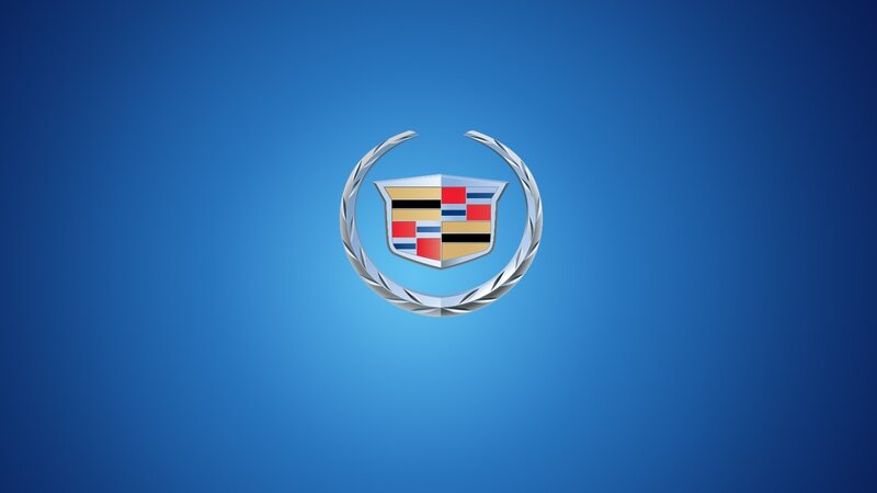 Cadillac Logo — Blue