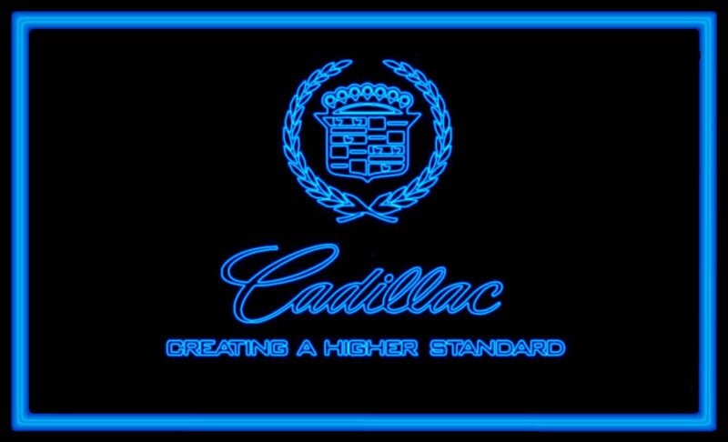 Cadillac Logo Sign