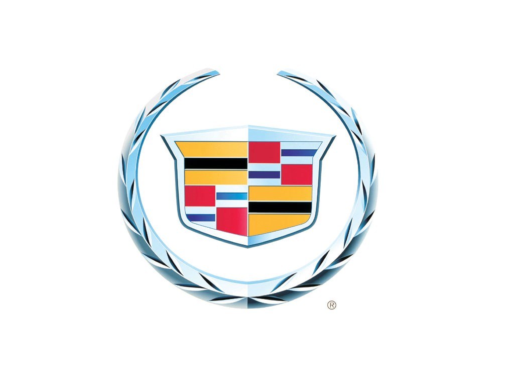 Cadillac logo with wreath