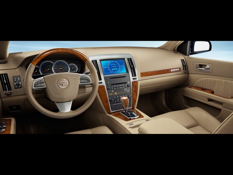 Cadillac STS interior