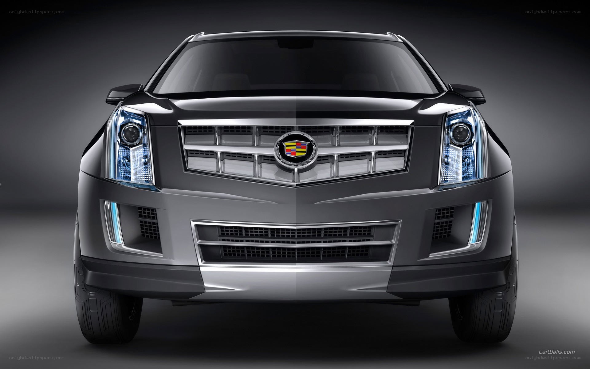 Cadillac SUV front view