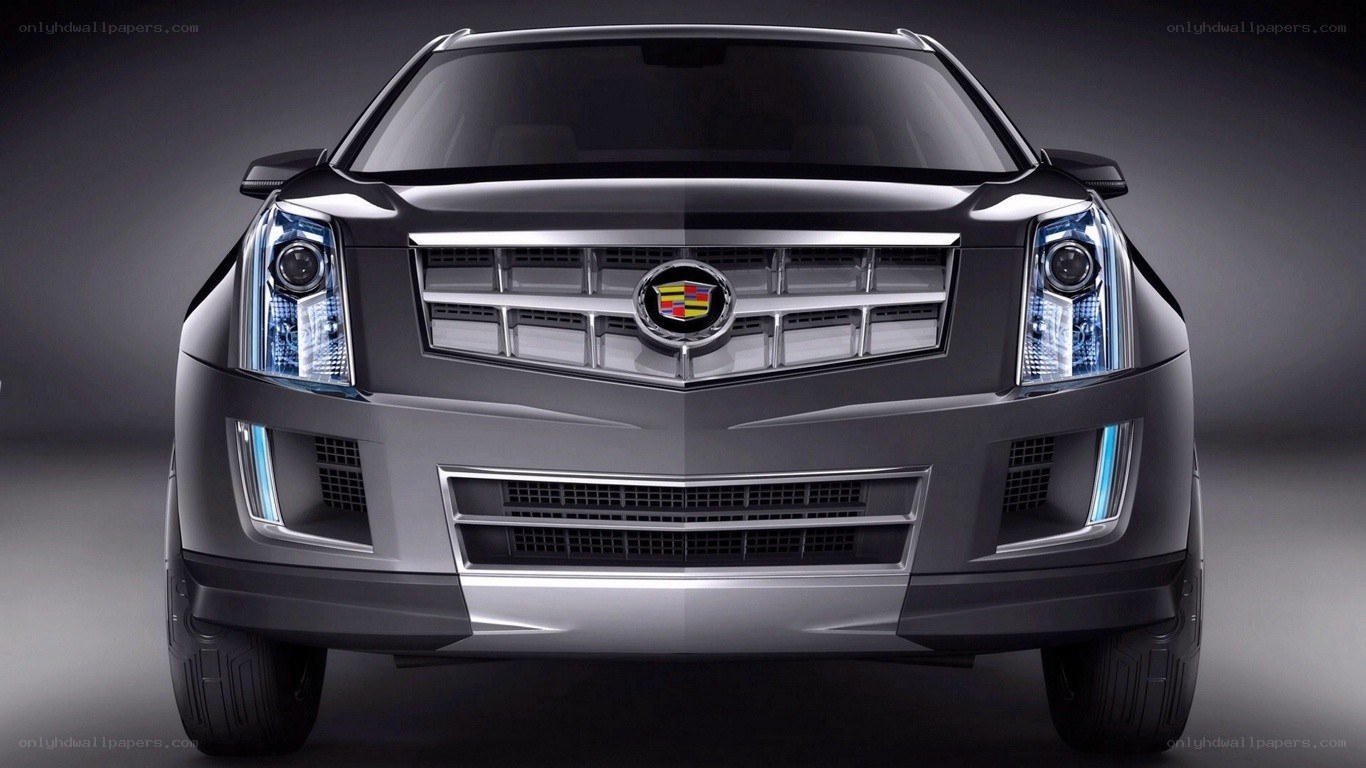 Cadillac SUV front view
