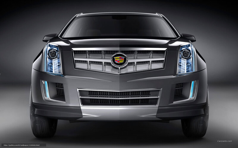 Cadillac SUV front view