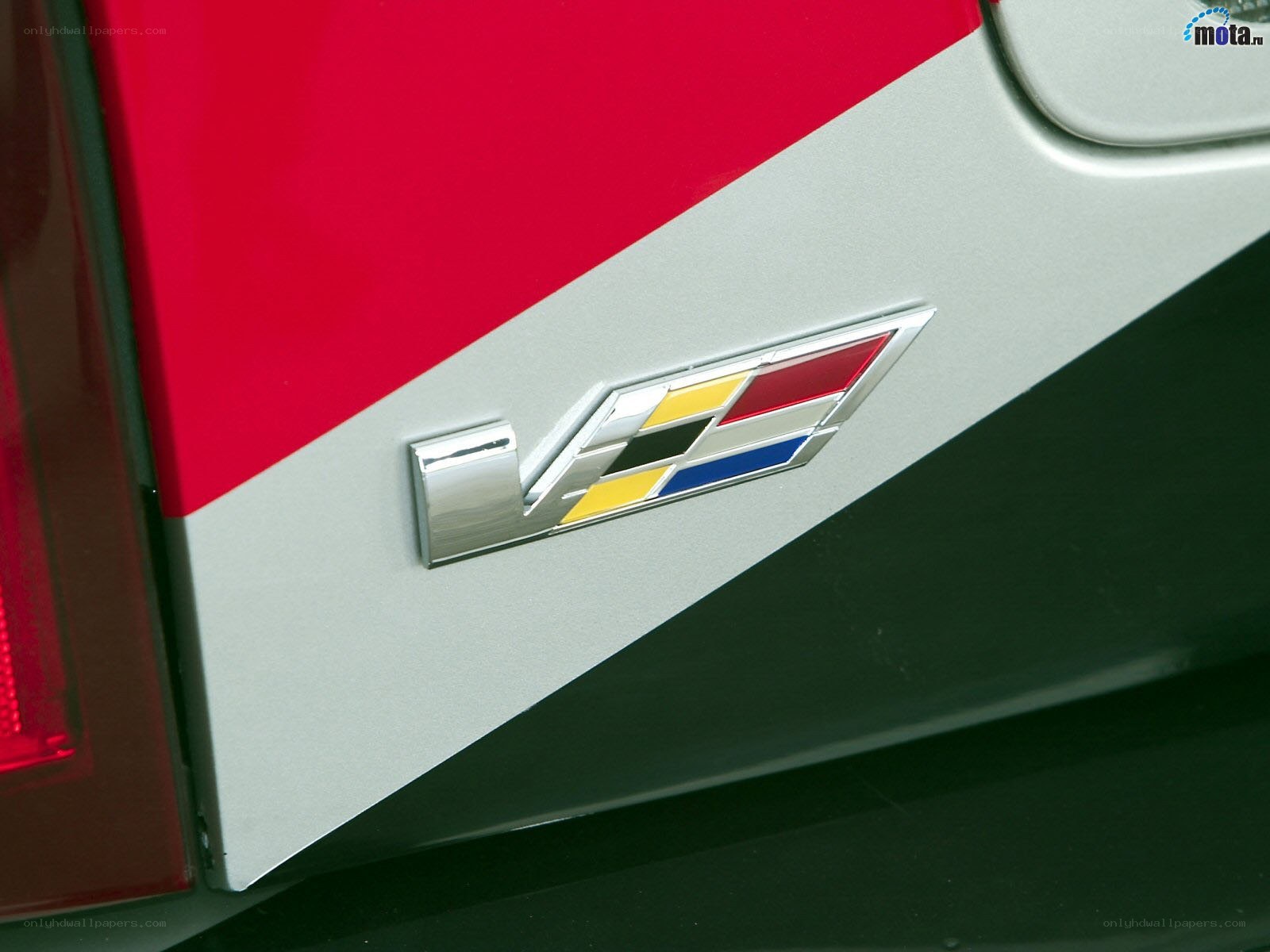 Cadillac V-Series badge
