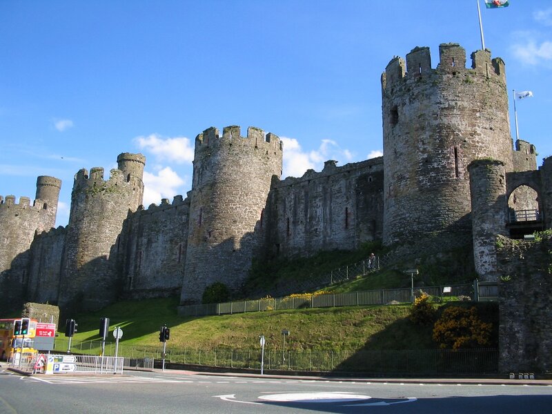Caernarfon Castle — Blue, Serene, Afternoon