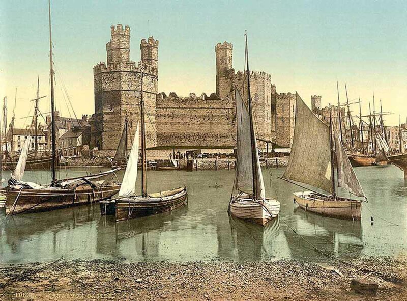 Caernarfon Castle — Brown