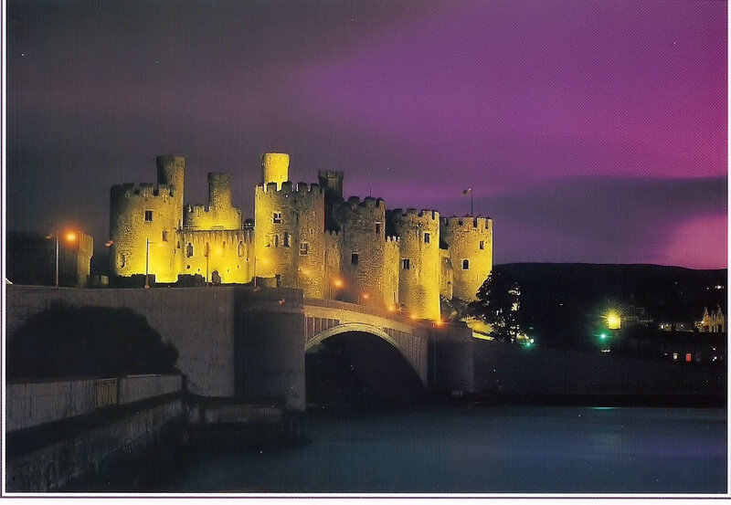 Caernarfon Castle — Purple